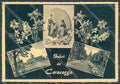 Bergamo Caravaggio Santuario Edelweiss saluti da FG cartolina JK2947 – fronte
