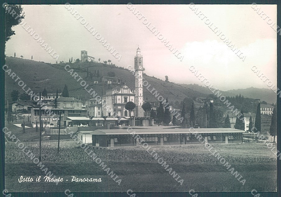 Bergamo Sotto il Monte Chiesa Foto FG cartolina JK2951 – fronte