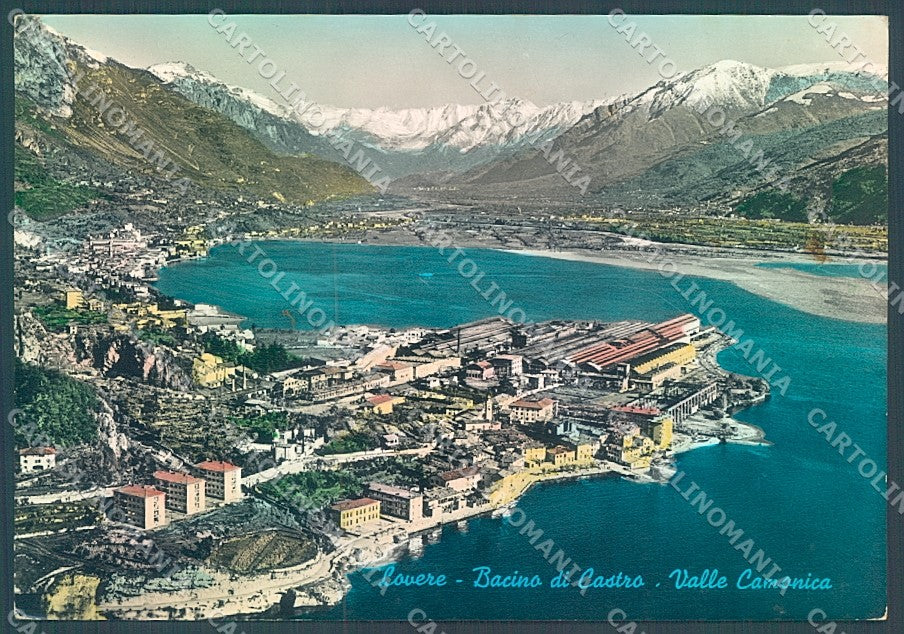 Lecco Lovere Bacino di Castro Foto FG cartolina JK2953 – fronte