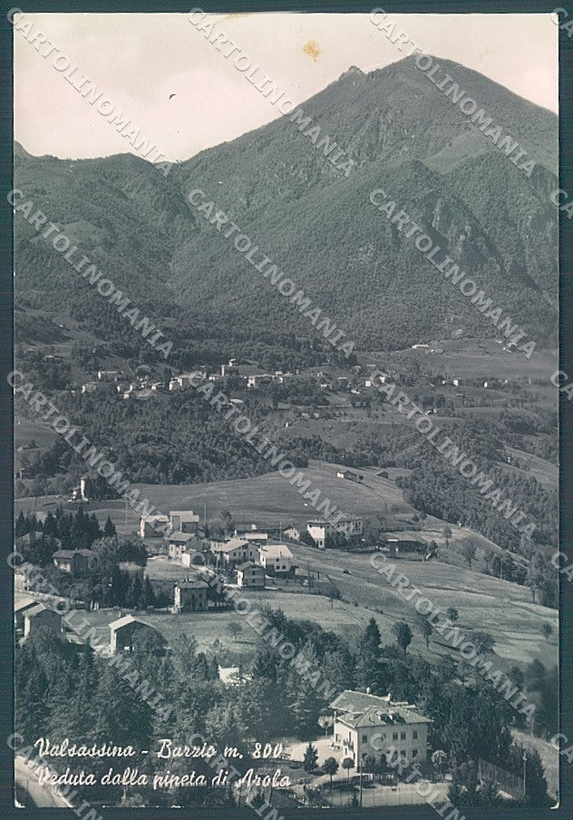 Lecco Barzio Valsassina Foto FG cartolina JK2959 – fronte