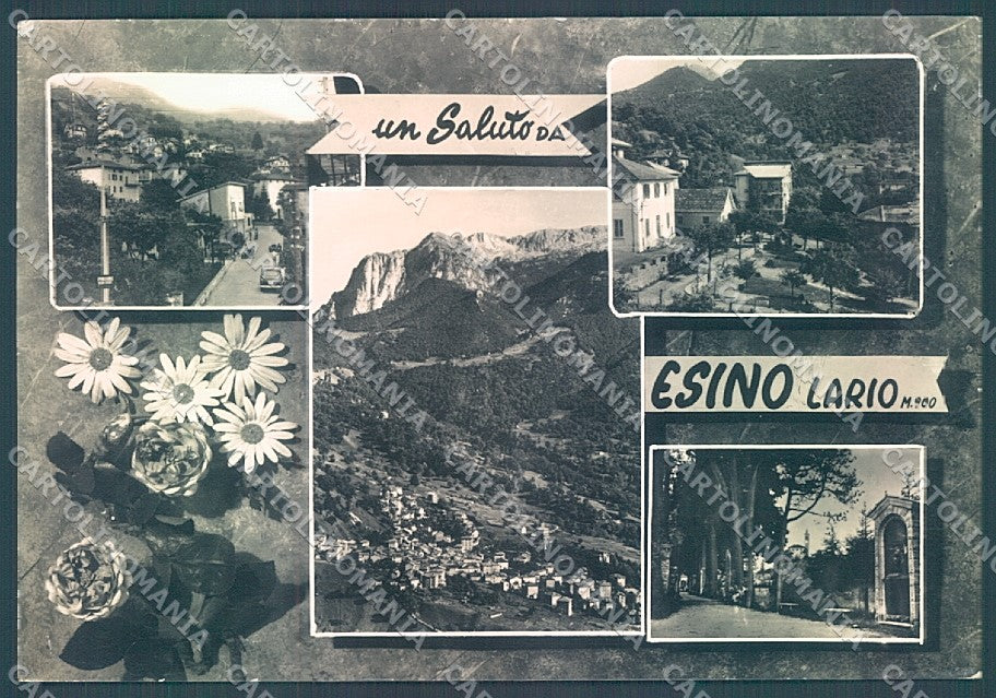 Lecco Esino Lario saluto da Foto FG cartolina JK2962 – fronte