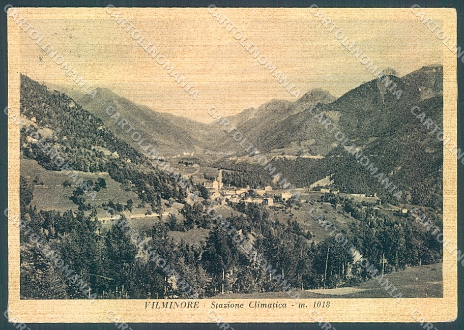 Bergamo Vilminore FG cartolina JK2980 – fronte
