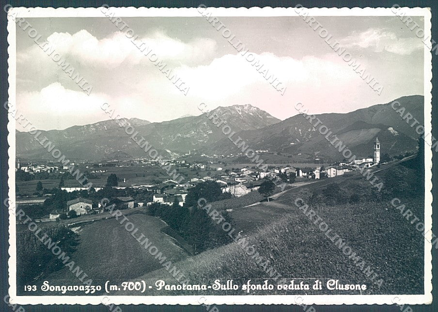 Bergamo Songavazzo Foto FG cartolina JK2983 – fronte