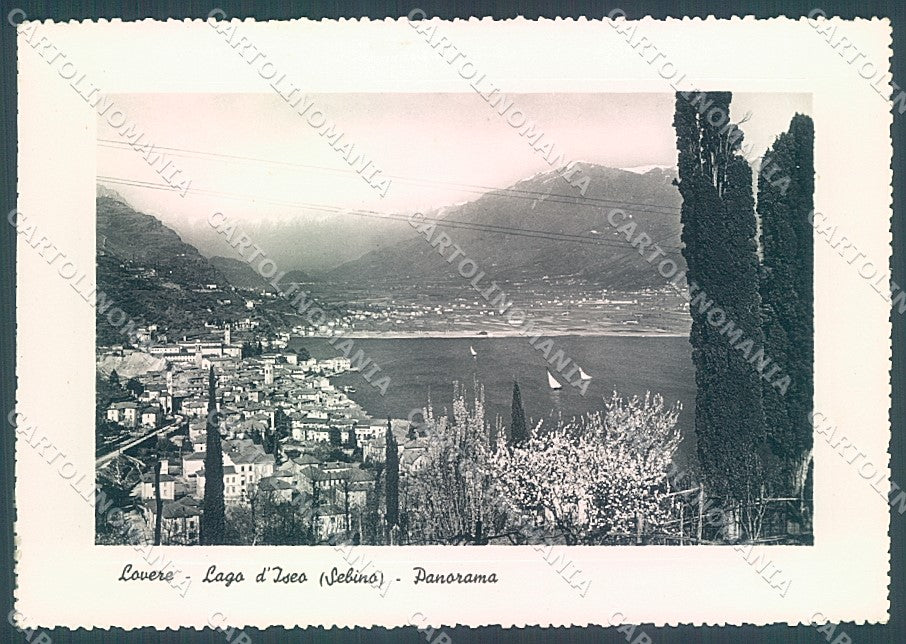 Lecco Lovere Lago d'Iseo Foto FG cartolina JK2984 – fronte