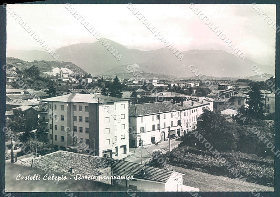Bergamo Castelli Calepio Foto FG cartolina JK2985 – fronte
