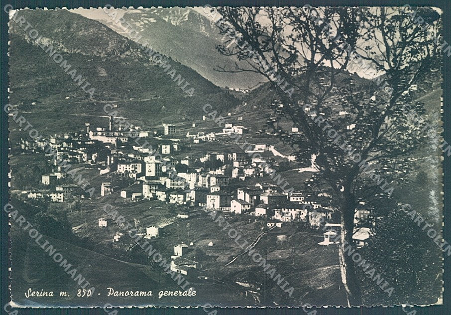 Bergamo Serina Foto FG cartolina JK2986 – fronte