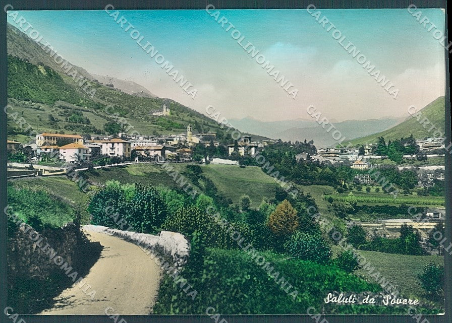 Lecco Lovere saluti da PIEGA Foto FG cartolina JK2987 – fronte