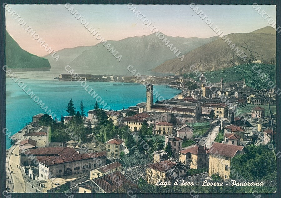 Lecco Lovere Lago d'Iseo Foto FG cartolina JK2988 – fronte