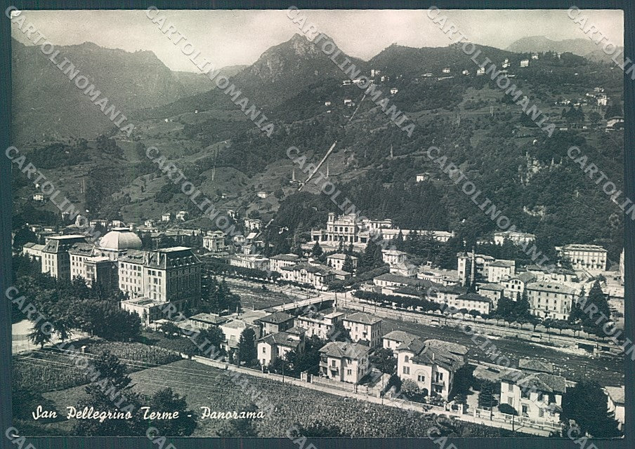 Bergamo San Pellegrino Terme Foto FG cartolina JK2989 – fronte