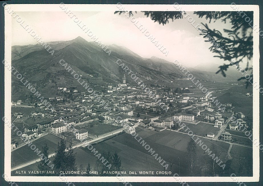Bergamo Clusone Foto FG cartolina JK2994 – fronte