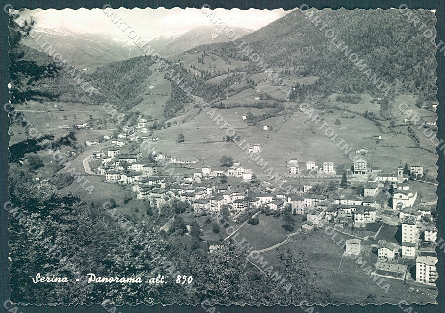 Bergamo Serina Foto FG cartolina JK3002 – fronte