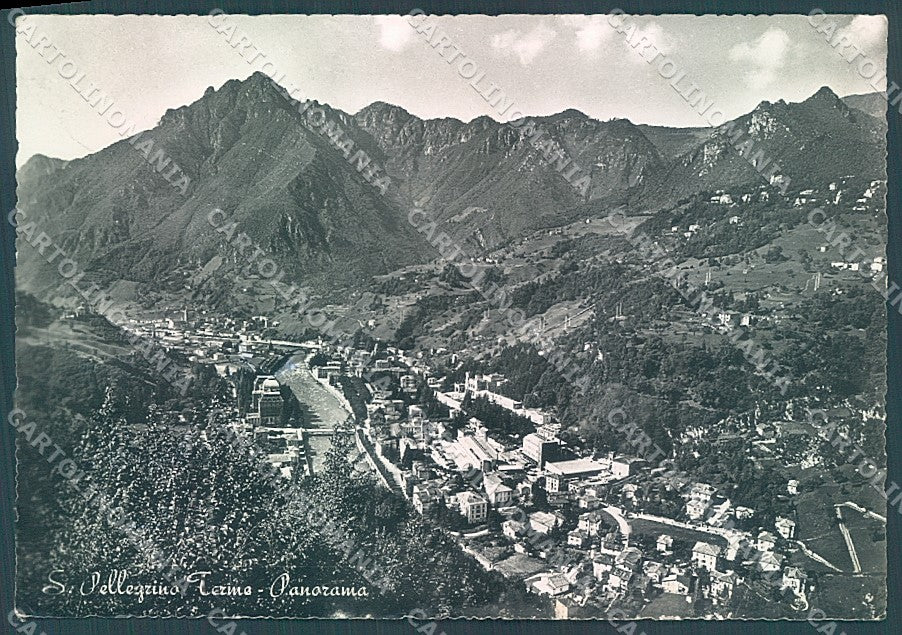 Bergamo San Pellegrino Terme Foto FG cartolina JK3008 – fronte