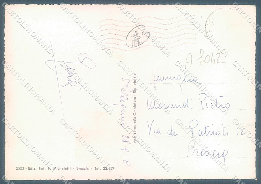 Bergamo San Pellegrino Terme Foto FG cartolina JK3008 – retro