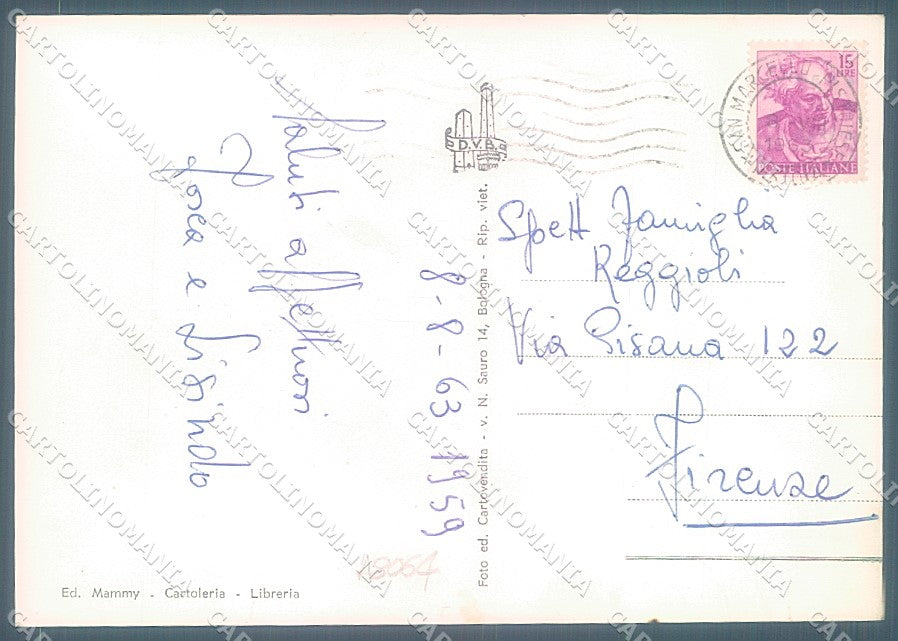 Pistoia San Marcello Pistoiese Foto FG cartolina JK3018 – retro