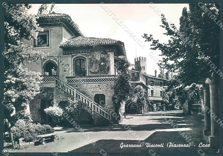 Piacenza Grazzano Visconti Foto FG cartolina JK3025 – fronte