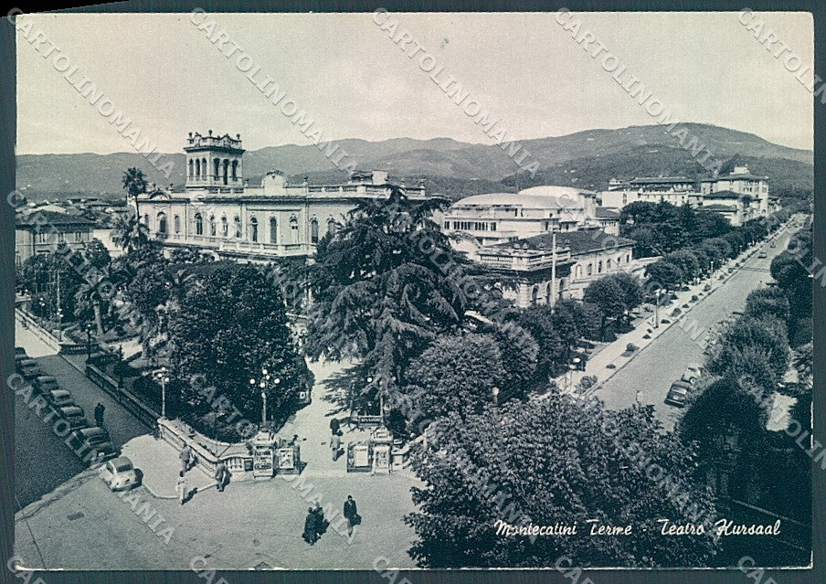 Pistoia Montecatini Terme Teatro Kursaal Foto FG cartolina JK3026 – fronte