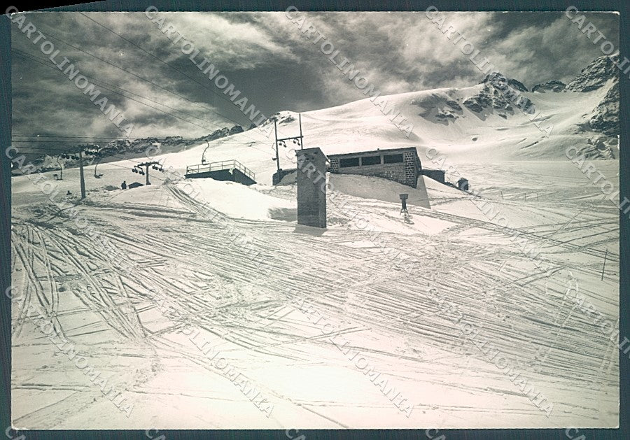 Belluno Marmolada Fedaia Impianto Sci Foto FG cartolina JK3028 – fronte