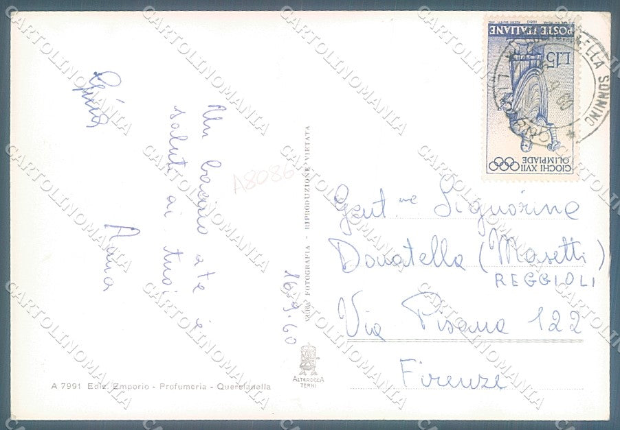Livorno Quercianella Castello Alterocca 7991 Foto FG cartolina JK3029 – retro