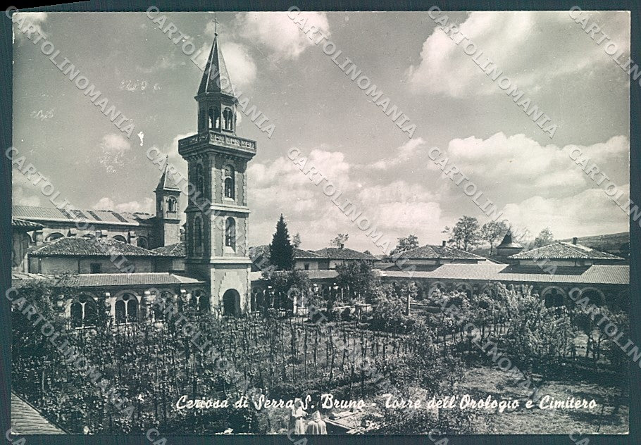 Vibo Valentia Serra San Bruno Certosa Torre Orologio Foto FG cartolina JK3045 – fronte