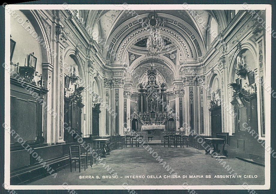 Vibo Valentia Serra San Bruno Chiesa PIEGA ANGOLO Foto FG cartolina JK3046 – fronte