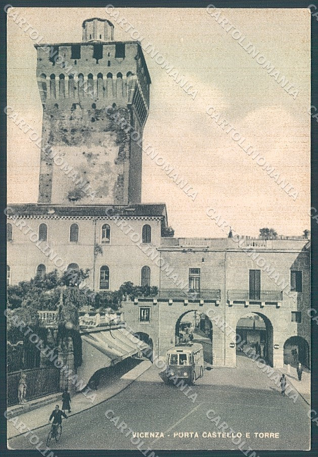 Vicenza Città Porta Castello Torre FG cartolina JK3054 – fronte