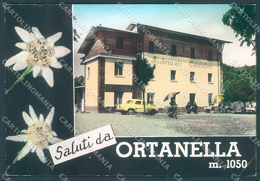Lecco Ortanella Edelweiss Ristorante saluti da PIEGA Foto FG cartolina JK3059 – fronte