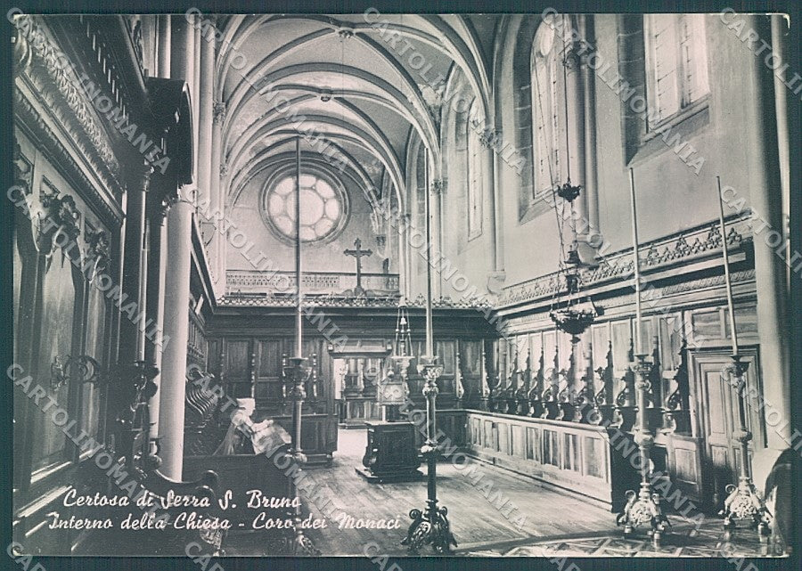 Vibo Valentia Serra San Bruno Interno Chiesa Foto FG cartolina JK3060 – fronte