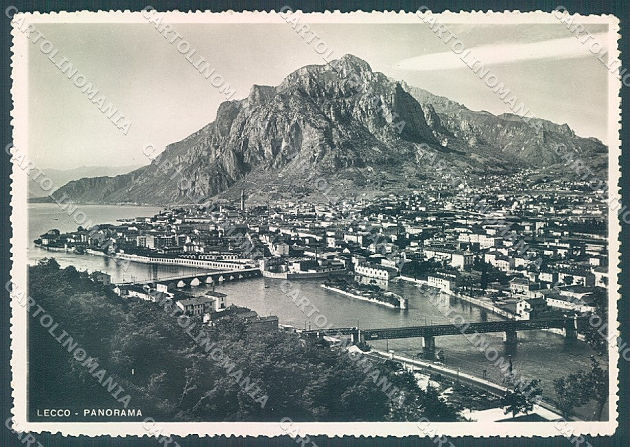 Lecco Città Lago PIEGHINA ANGOLO Foto FG cartolina JK3065 – fronte