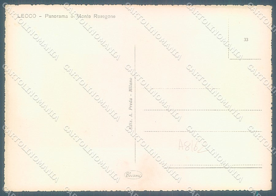 Lecco Città Foto FG cartolina JK3066 – retro