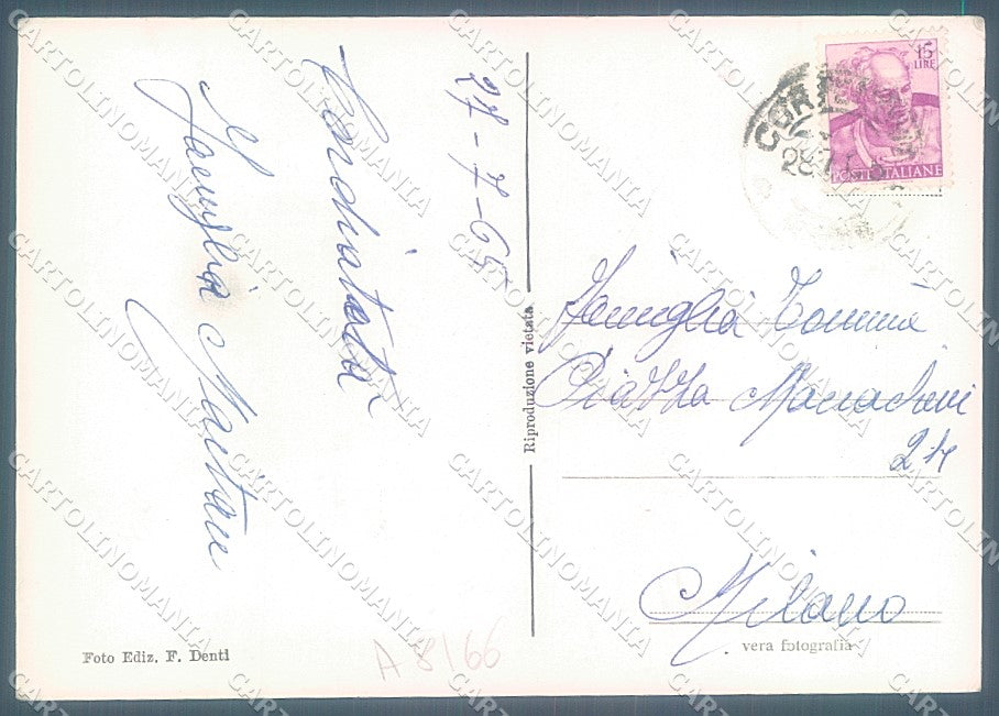 Lecco Cortenova Valsassina Foto FG cartolina JK3069 – retro
