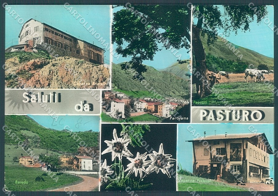 Lecco Pasturo saluti da Foto FG cartolina JK3072 – fronte