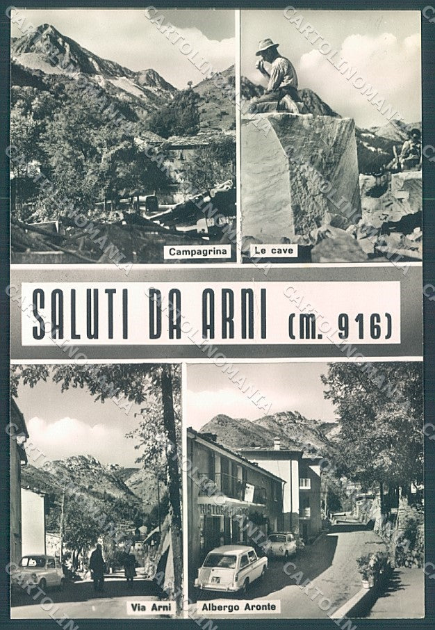 Lucca Arni saluti da Foto FG cartolina JK3076 – fronte