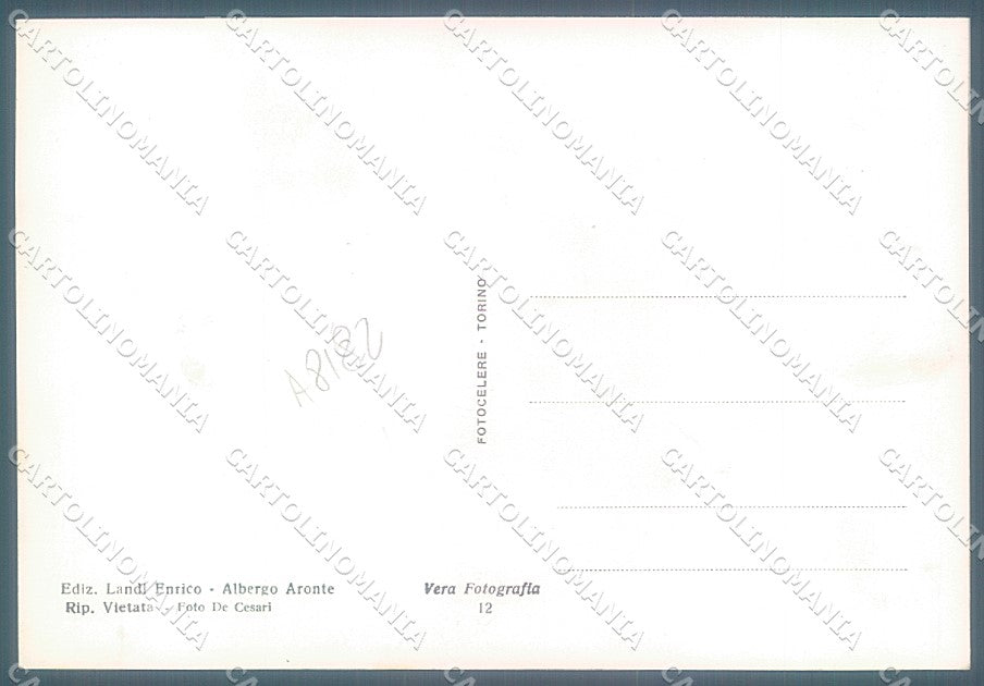 Lucca Arni saluti da Foto FG cartolina JK3076 – retro