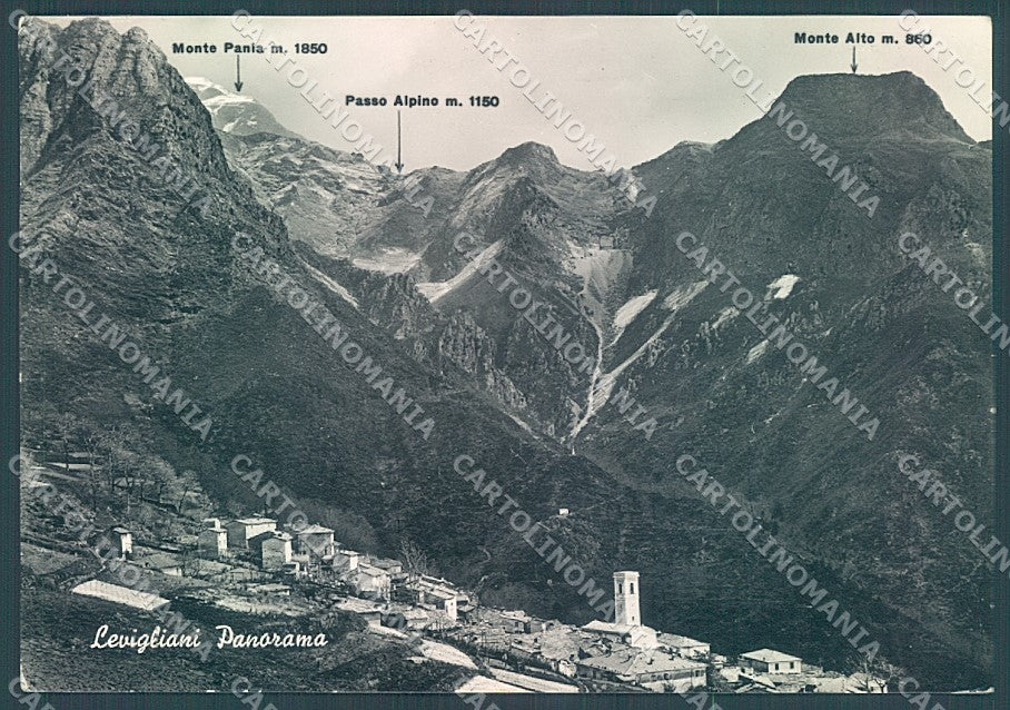 Lucca Levigliani Alpi Apuane Foto FG cartolina JK3078 – fronte