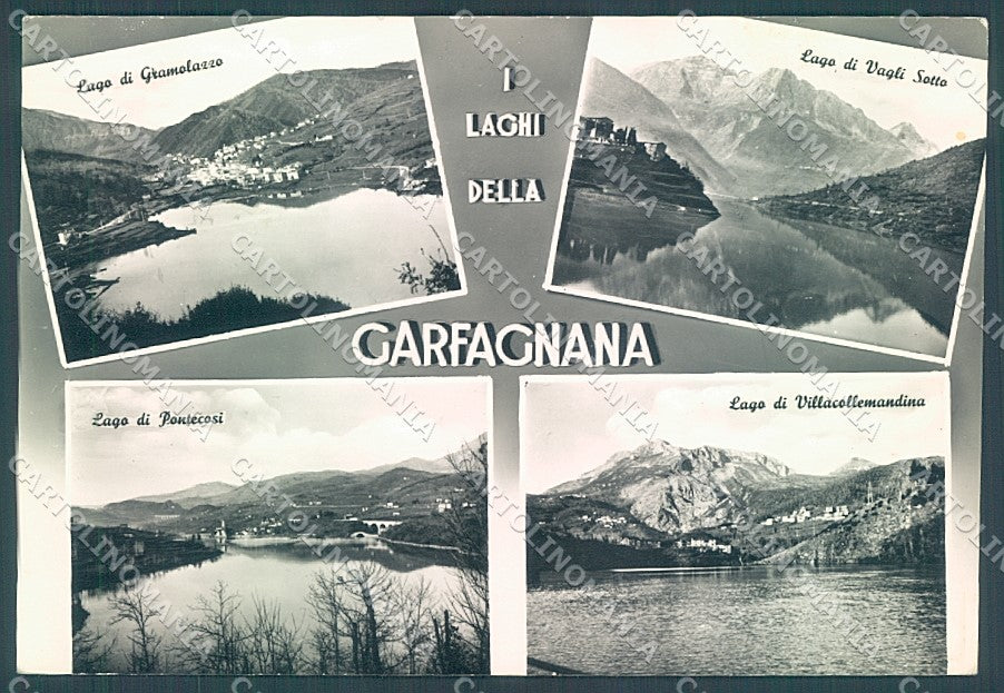 Lucca Garfagnana Laghi Foto FG cartolina JK3086 – fronte