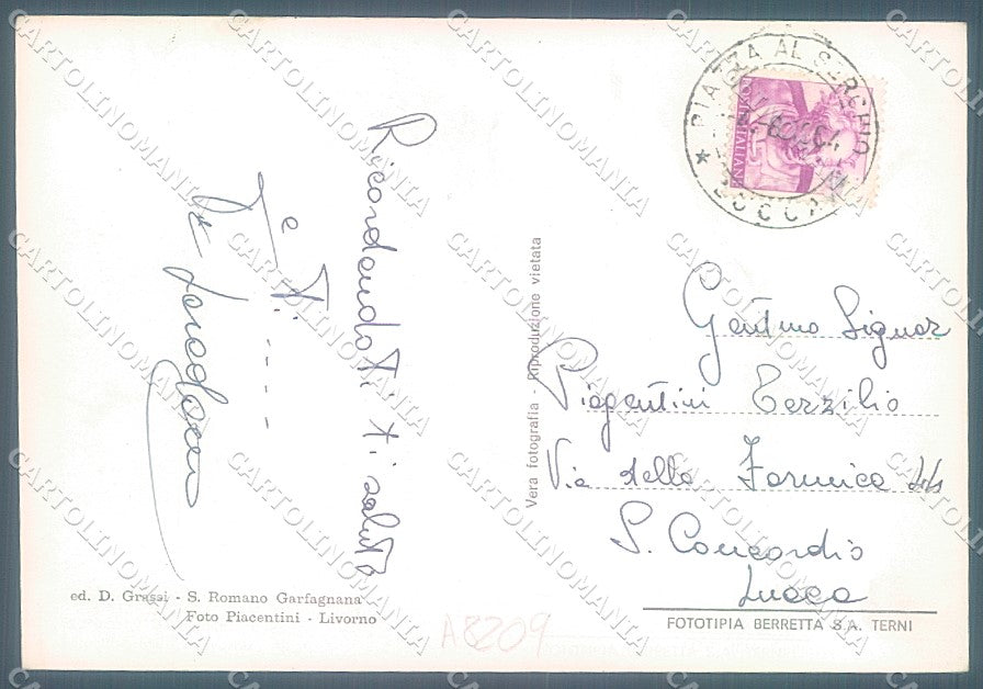 Lucca Garfagnana Laghi Foto FG cartolina JK3086 – retro
