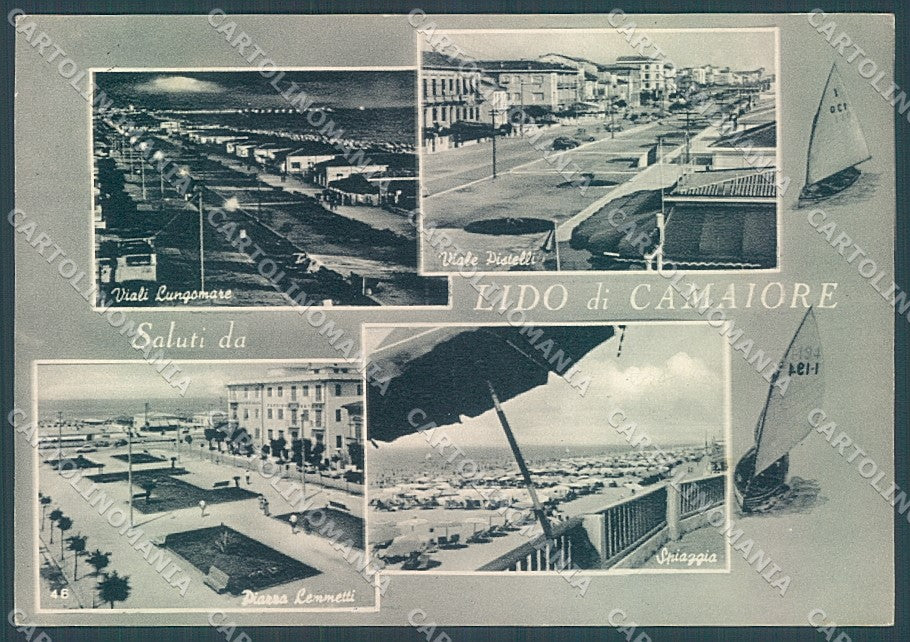 Lucca Lido di Camaiore saluti da FG cartolina JK3090 – fronte