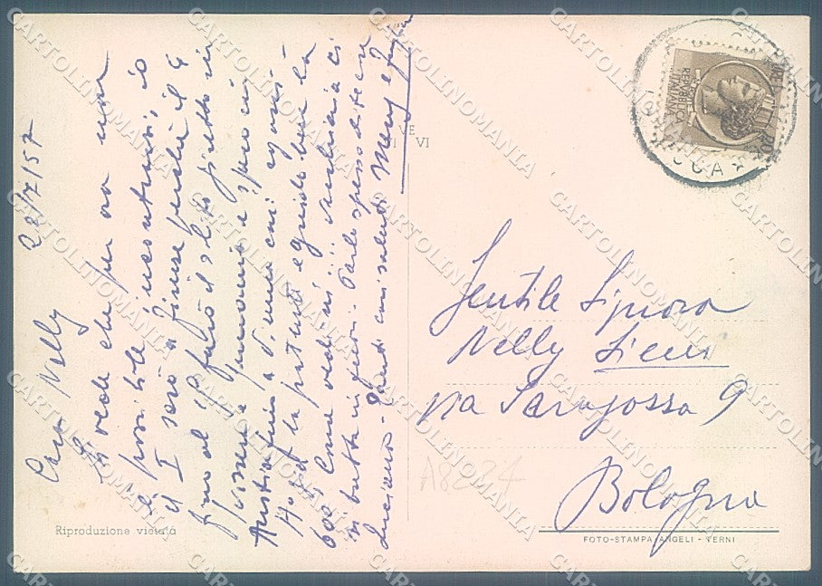Lucca Lido di Camaiore saluti da FG cartolina JK3090 – retro