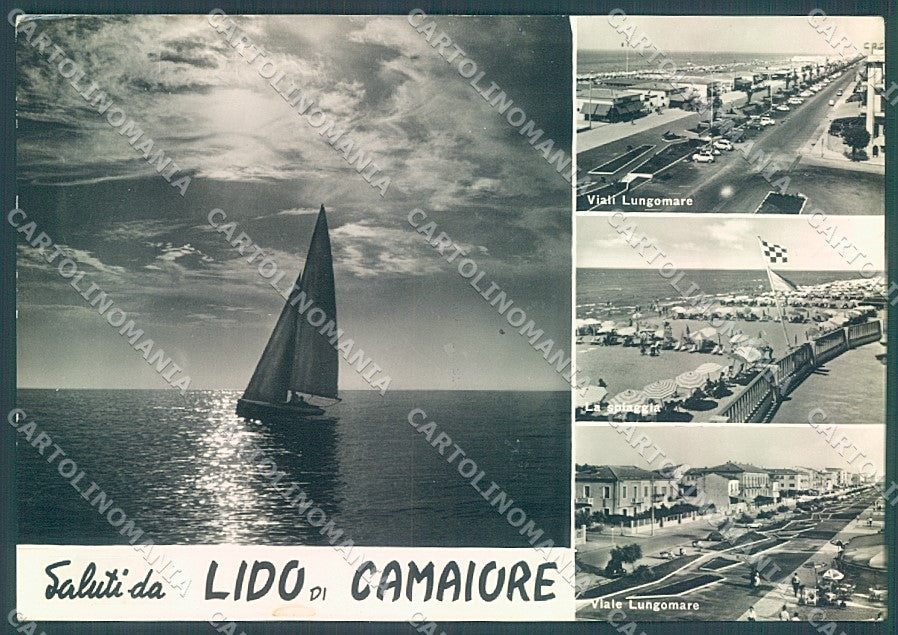 Lucca Lido di Camaiore saluti da Foto FG cartolina JK3095 – fronte