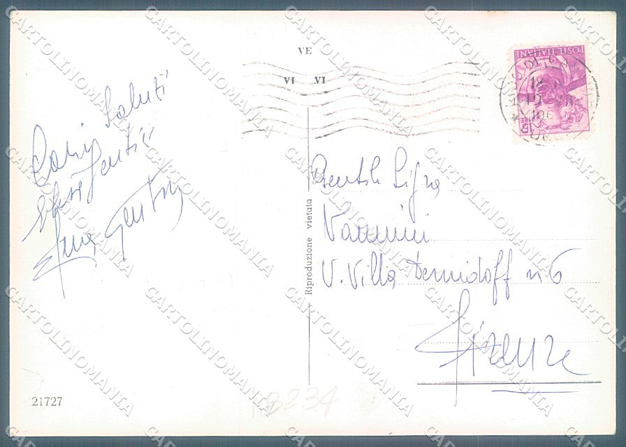 Lucca Lido di Camaiore saluti da Foto FG cartolina JK3095 – retro