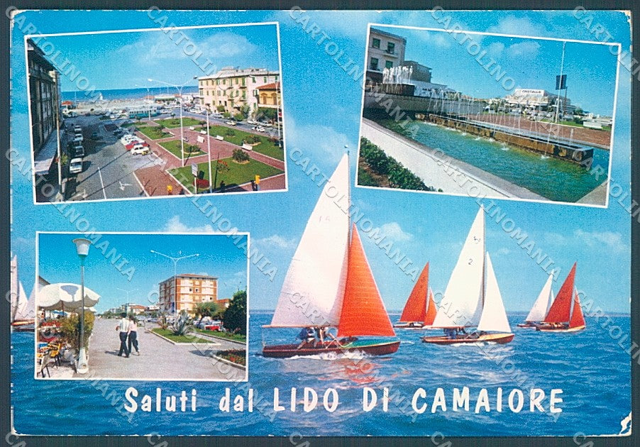 Lucca Lido di Camaiore saluti da Cecami FG cartolina JK3097 – fronte