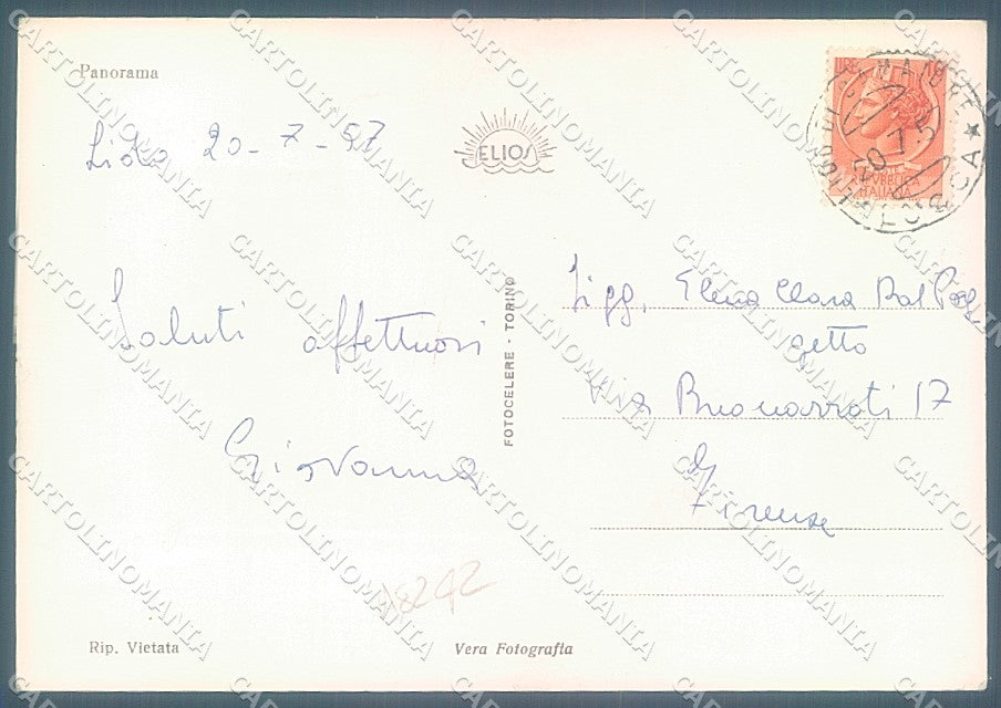 Lucca Lido di Camaiore Foto FG cartolina JK3099 – retro