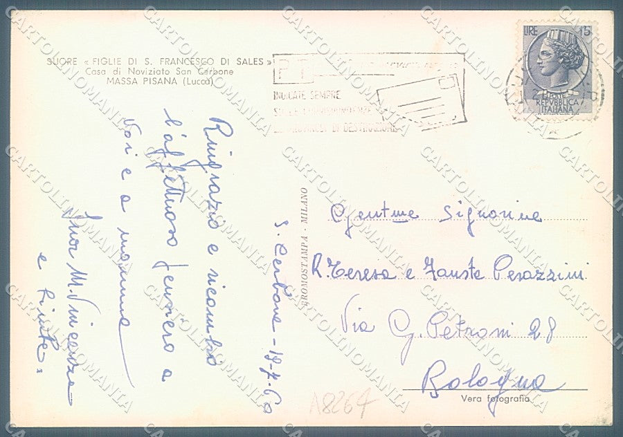 Lucca San Cerbone Foto FG cartolina JK3104 – retro