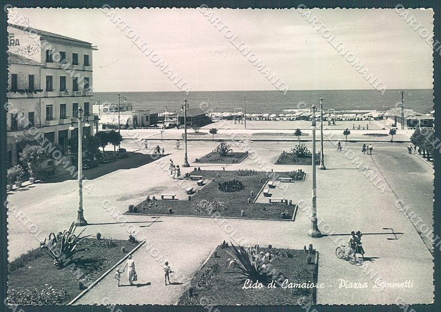 Lucca Lido di Camaiore Piazza Lemmetti Foto FG cartolina JK3110 – fronte