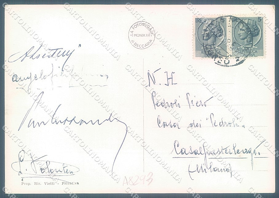 Cuneo La Morra Foto FG cartolina JK3113 – retro