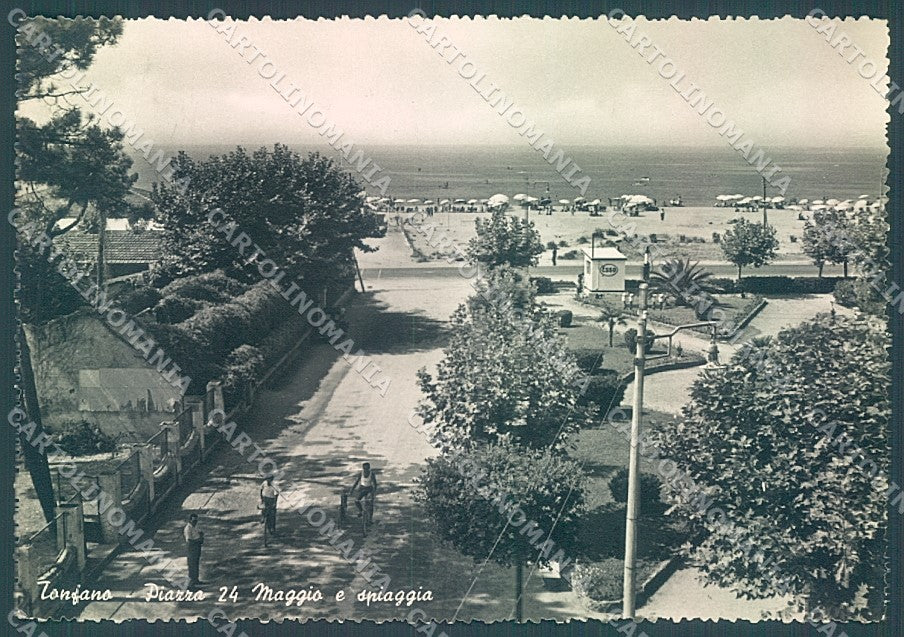 Lucca Tonfano Spiaggia Foto FG cartolina JK3152 – fronte