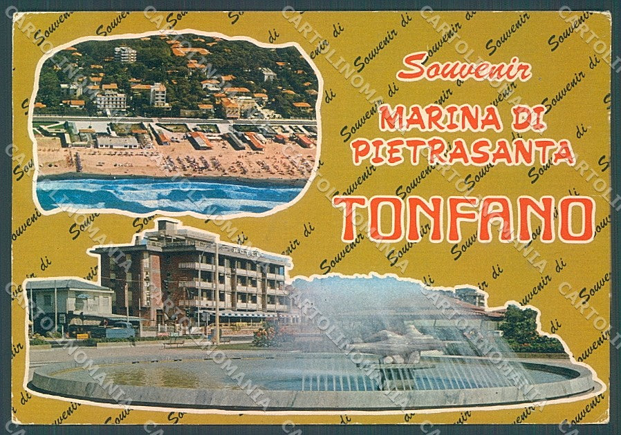 Lucca Tonfano Hotel Spiaggia FG cartolina JK3154 – fronte