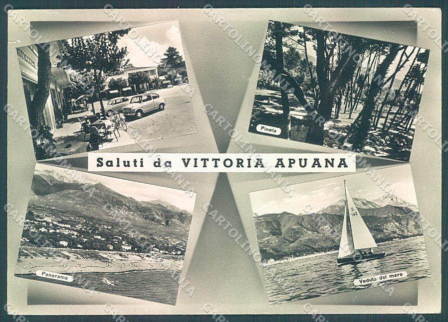 Lucca Vittoria Apuana saluti da Foto FG cartolina JK3157 – fronte