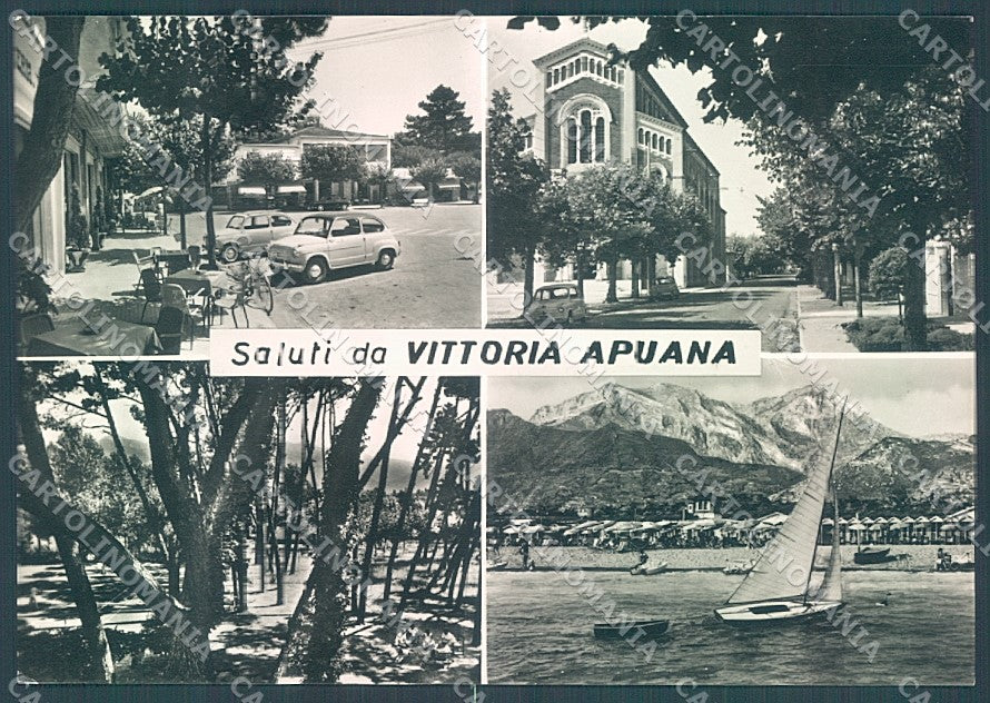 Lucca Vittoria Apuana saluti da Foto FG cartolina JK3160 – fronte
