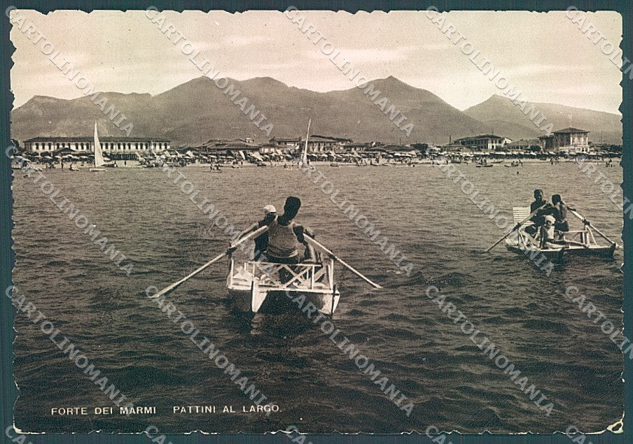 Lucca Forte dei Marmi Pattini ABRASA Foto FG cartolina JK3162 – fronte